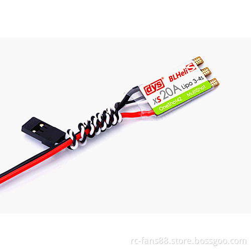 DYS XS 20A 3-4s Lipo BLHelis ESC Support OneShot42 MultiShot XS20A for FPV